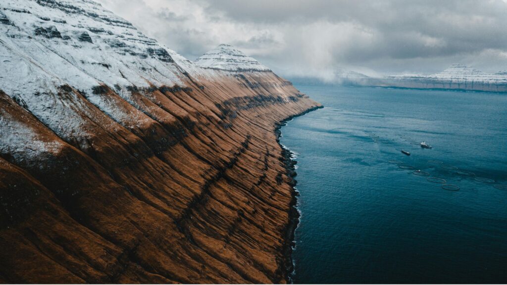"Beautiful landscape of mountains at sunset, captured in nature."