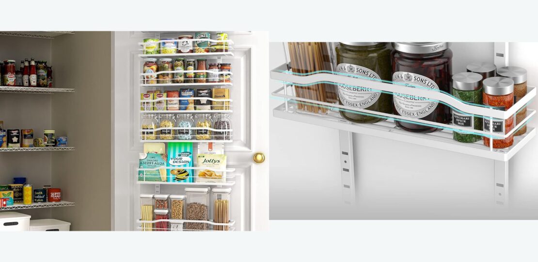 “Easily Organize Your Pantry with Moforoco 9-Tier Rack”